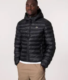 Quilted Hooded Short Jacket