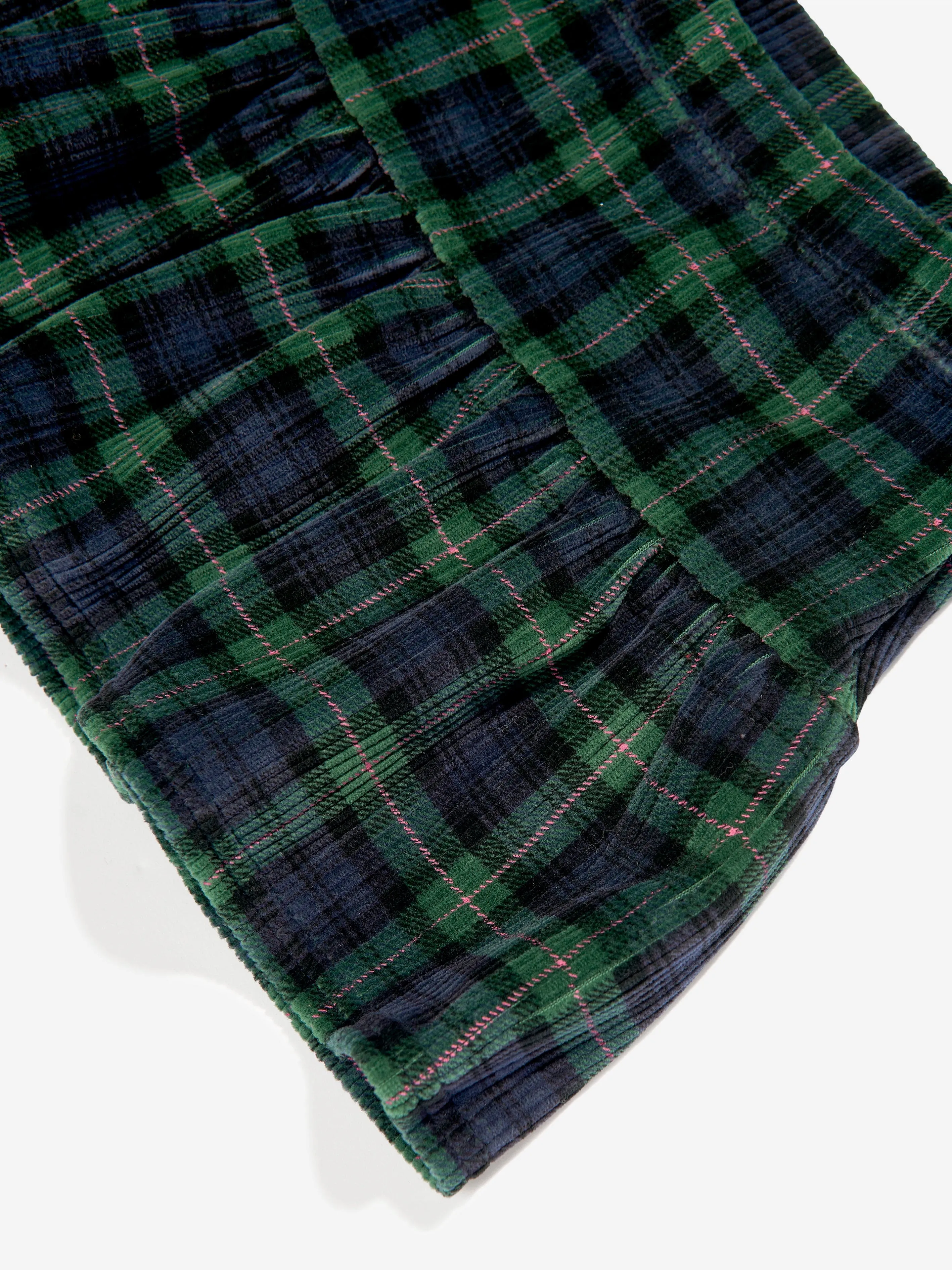 Ralph Lauren Girls Plaid Corduroy Skirt in Multicolour