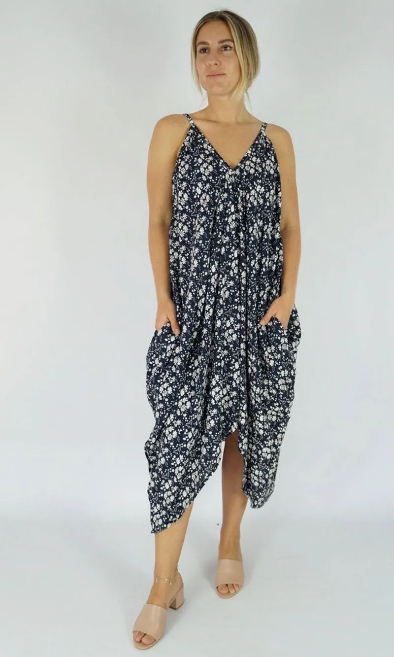Rayon Dress Festival Blossom, More Colours