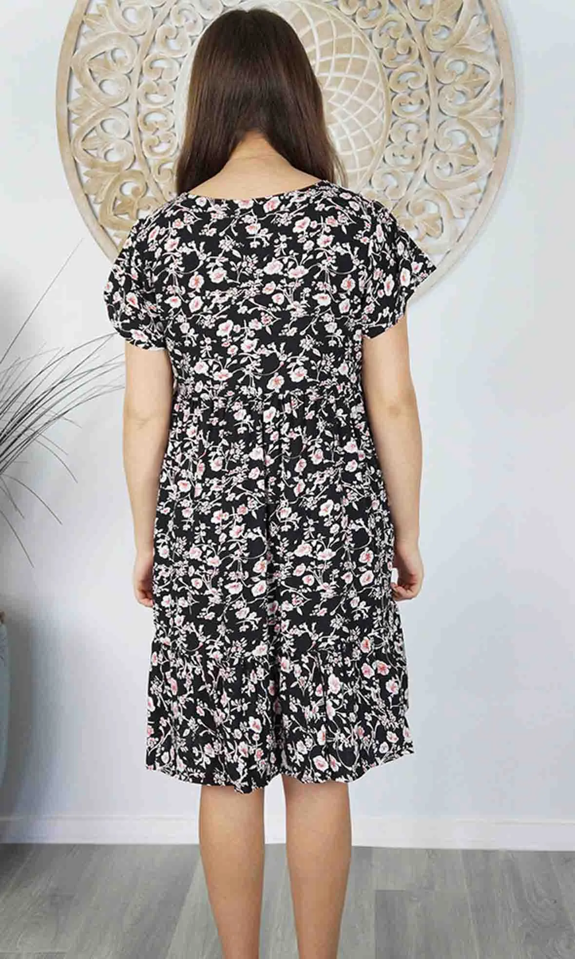 Rayon Dress Kiki Spring Flower, More Colours