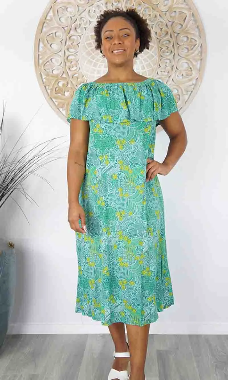 Rayon Dress Leo Paisley Batik, More Colours