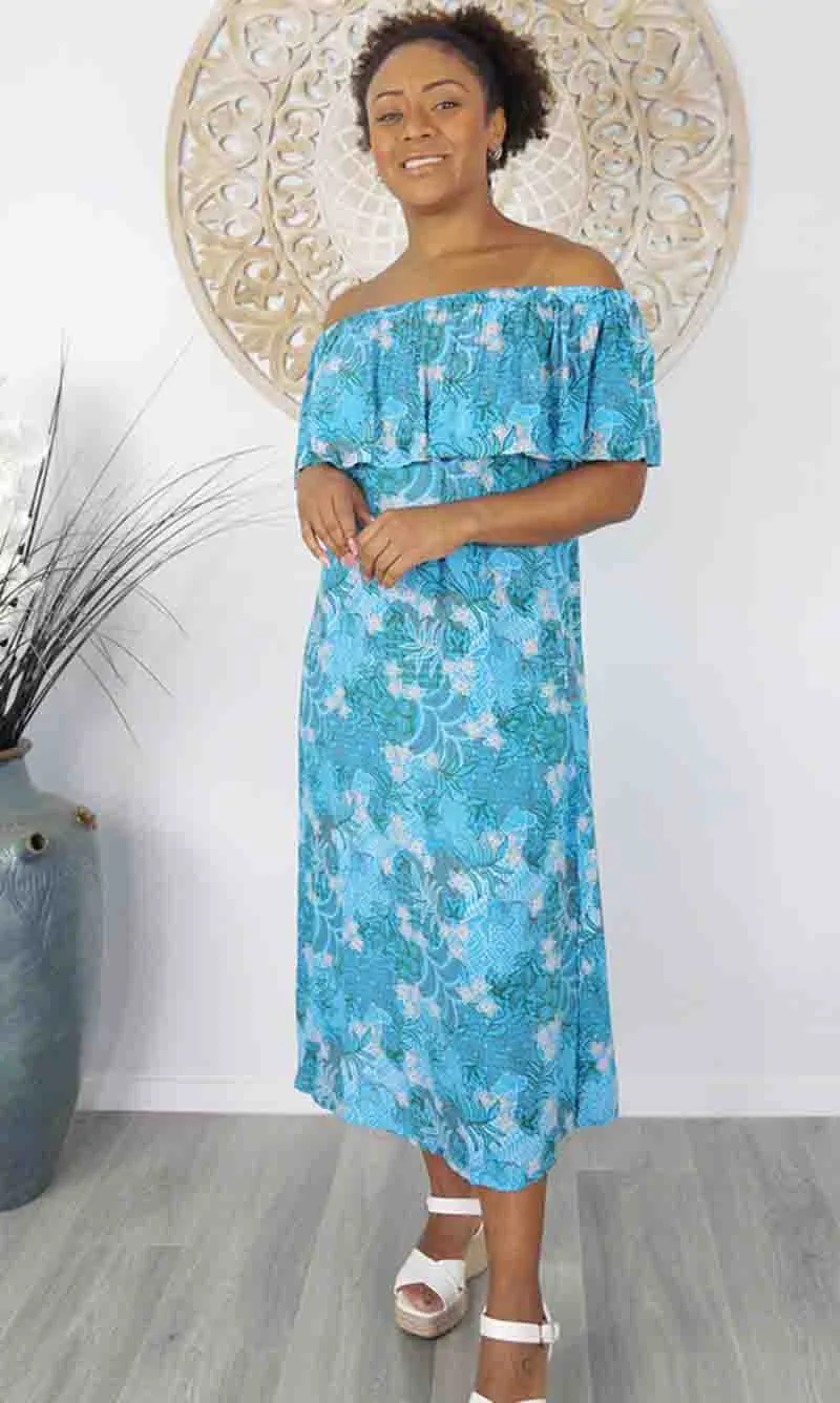 Rayon Dress Leo Paisley Batik, More Colours