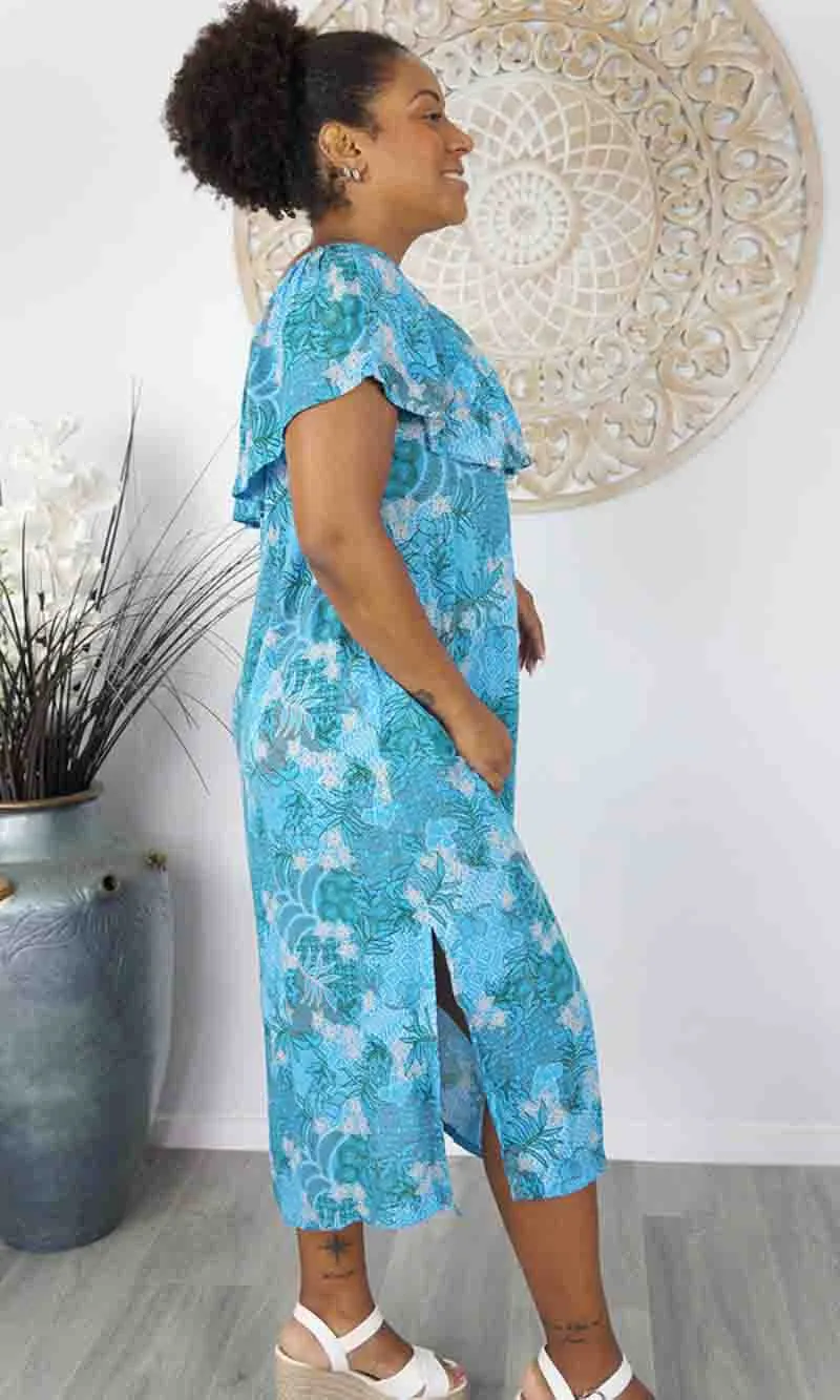 Rayon Dress Leo Paisley Batik, More Colours