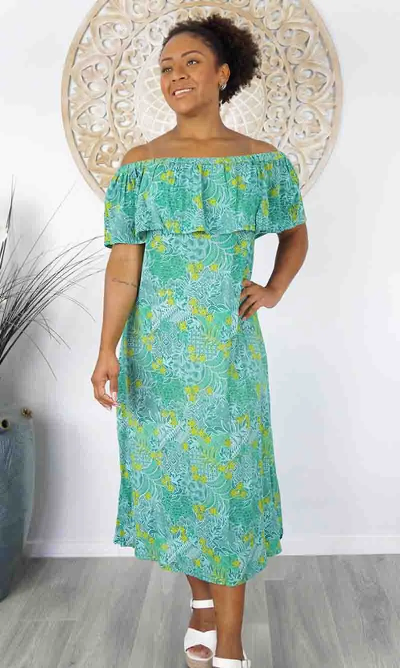 Rayon Dress Leo Paisley Batik, More Colours