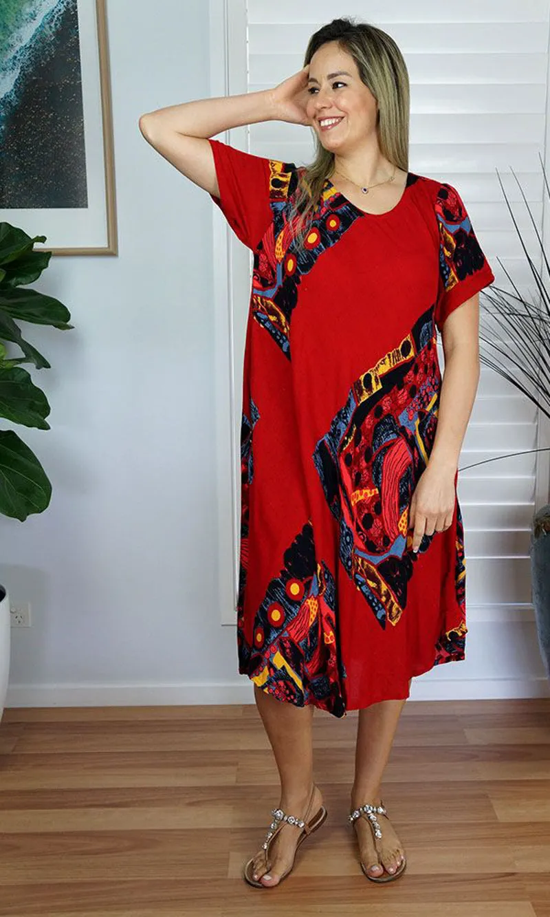 Rayon Dress Newport Dreamer, More Colours