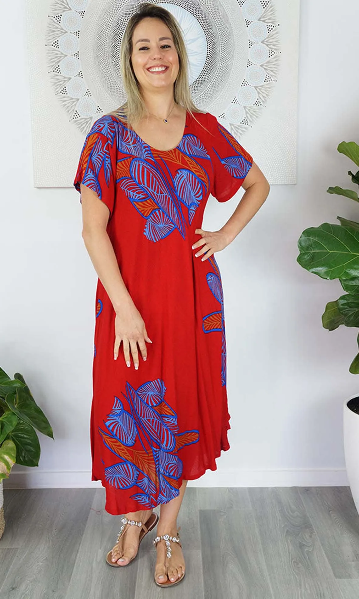 Rayon Dress Newport Fishbone, More Colours