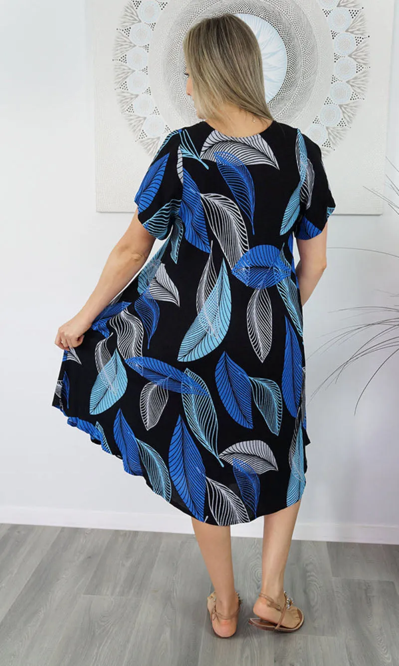 Rayon Dress Newport Habitat, More Colours