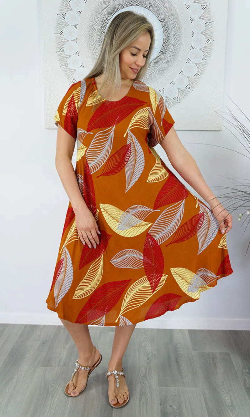 Rayon Dress Newport Habitat, More Colours