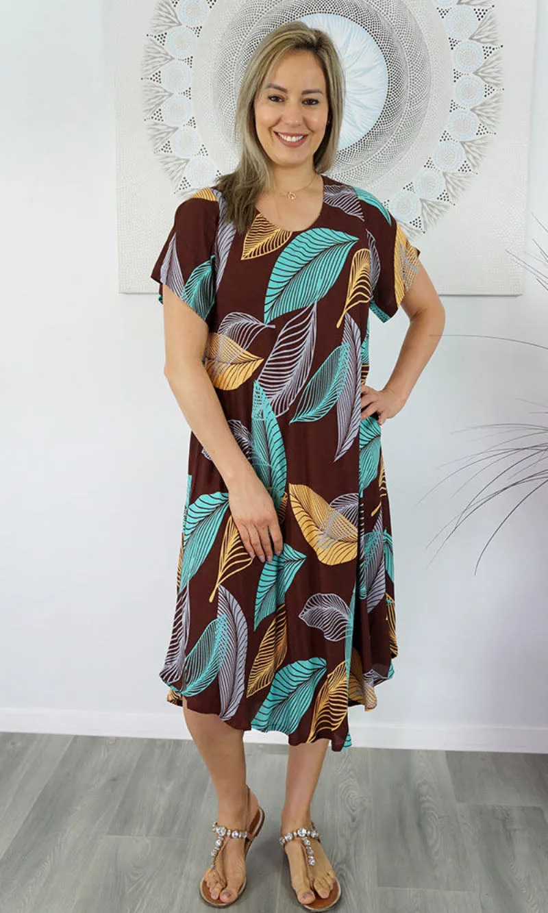 Rayon Dress Newport Habitat, More Colours