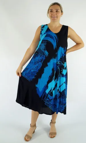 Rayon Dress Niche Modem, More Colours