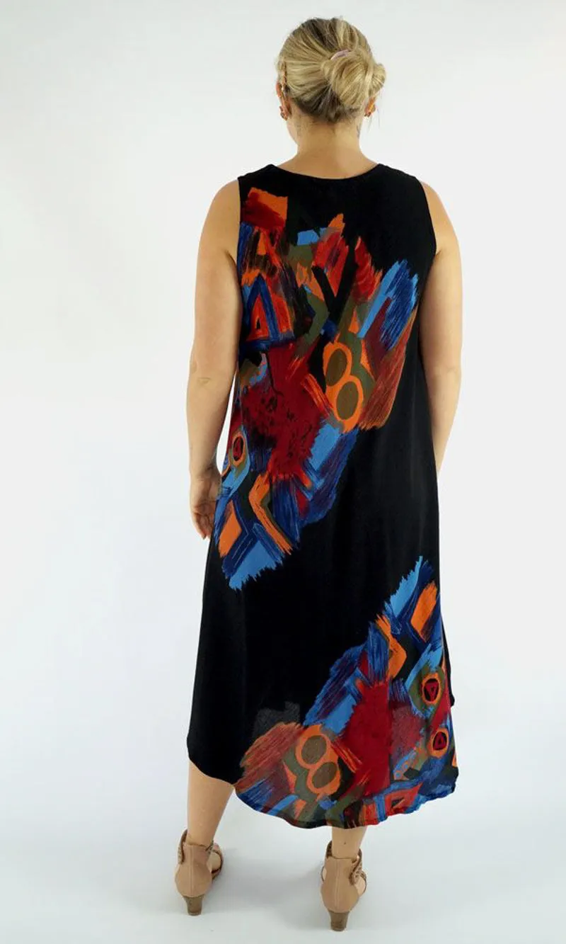 Rayon Dress Niche Revolution, More Colours