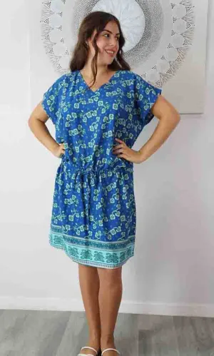 Rayon Dress Papaya Neptune, More Colours