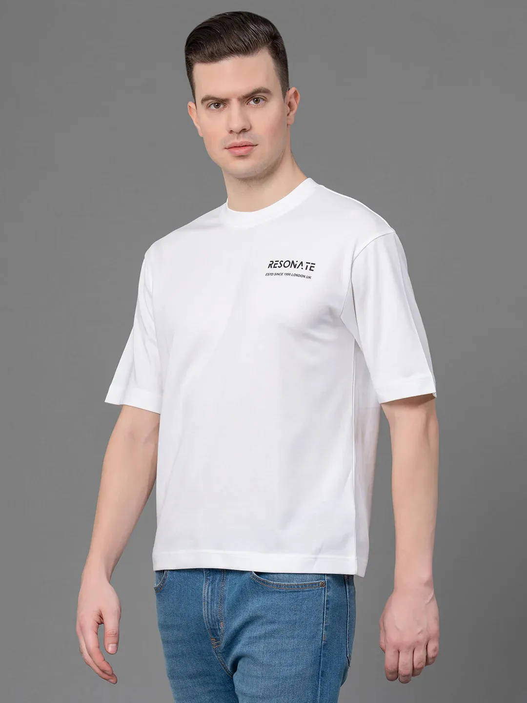 RedTape Oversized  T-Shirt for Men | Quick Dry | Anti Microbial | Mirror Finish