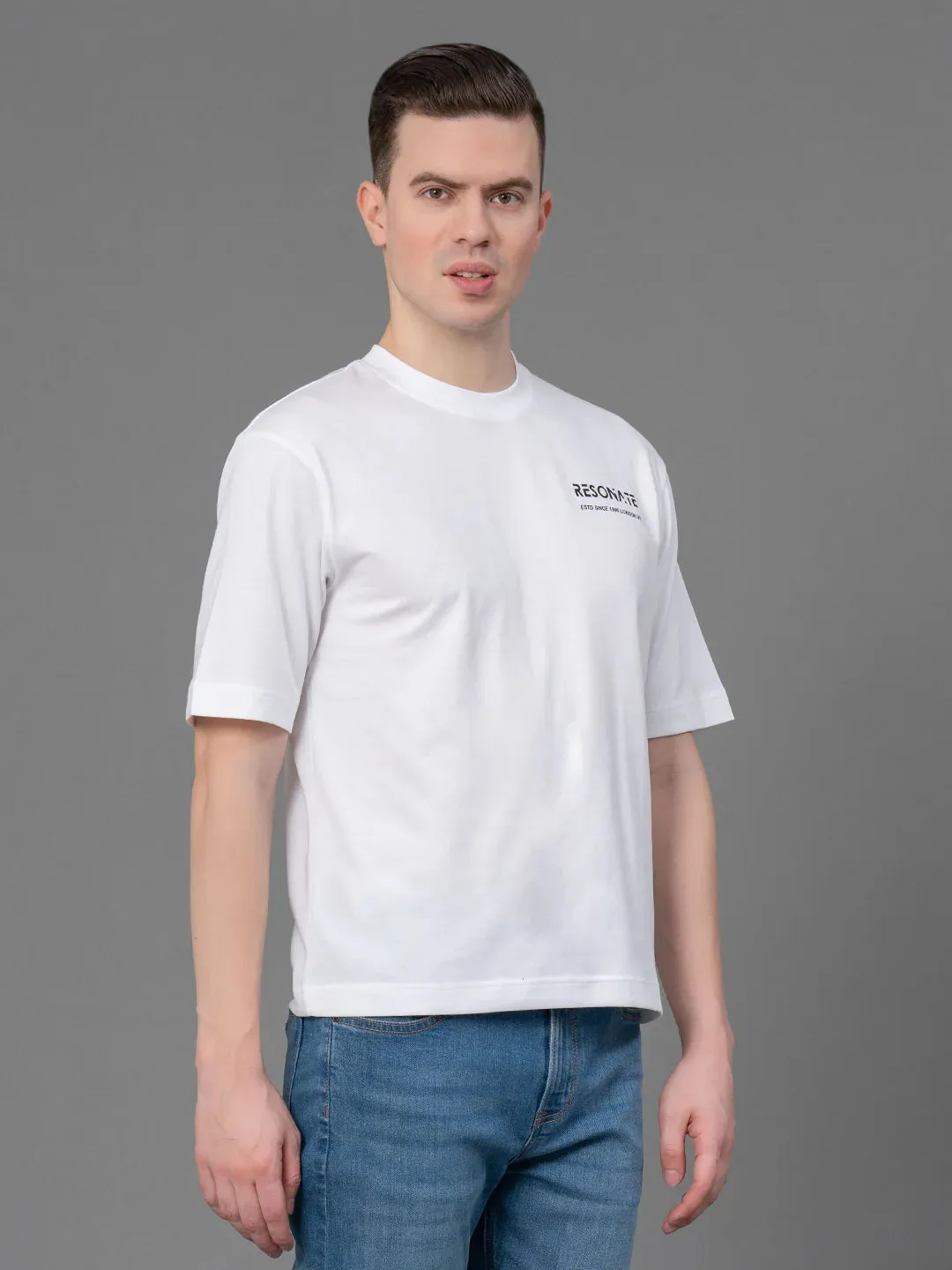 RedTape Oversized  T-Shirt for Men | Quick Dry | Anti Microbial | Mirror Finish