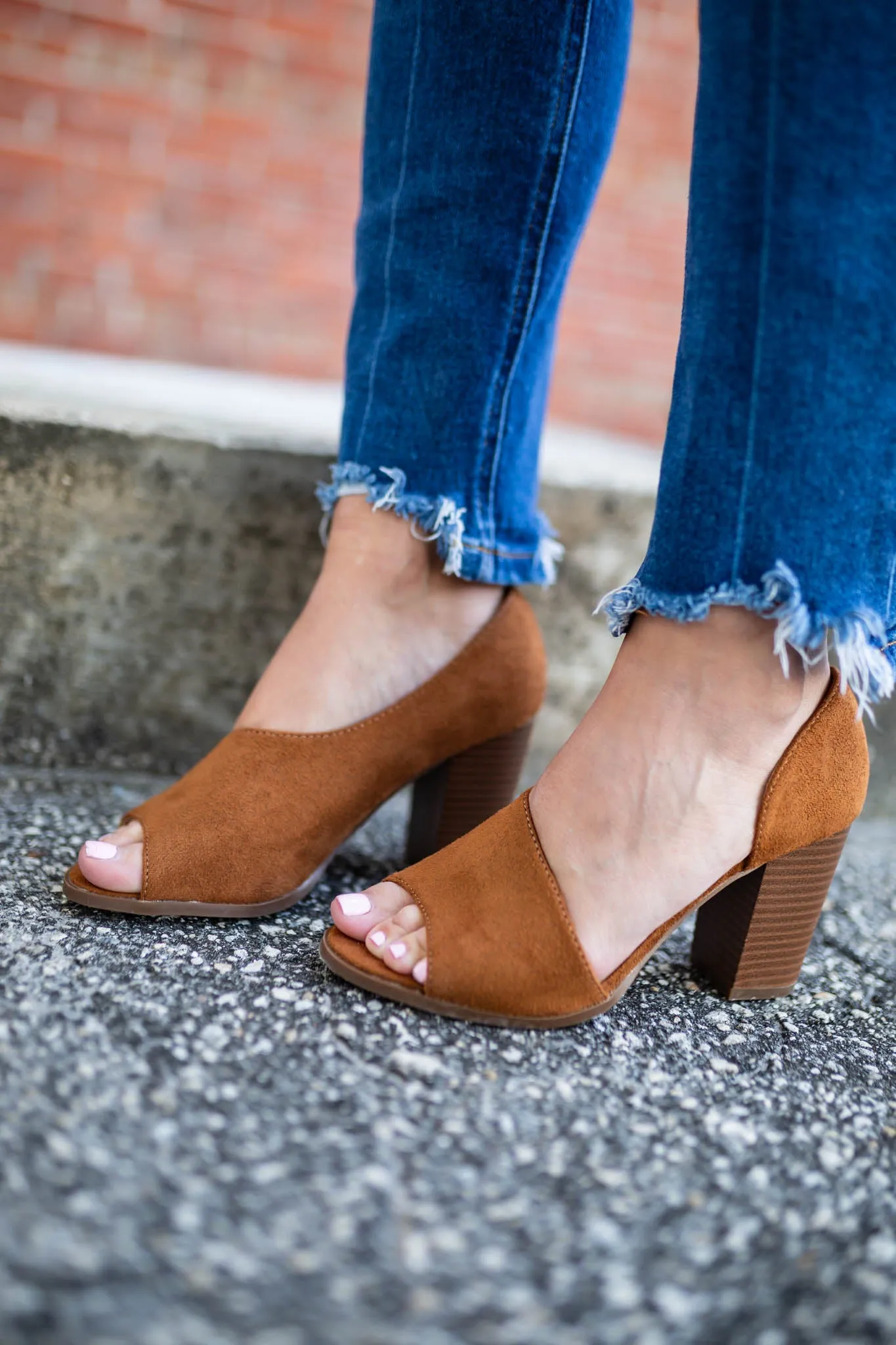 Refresh: Sharpay Peep Toe Heel