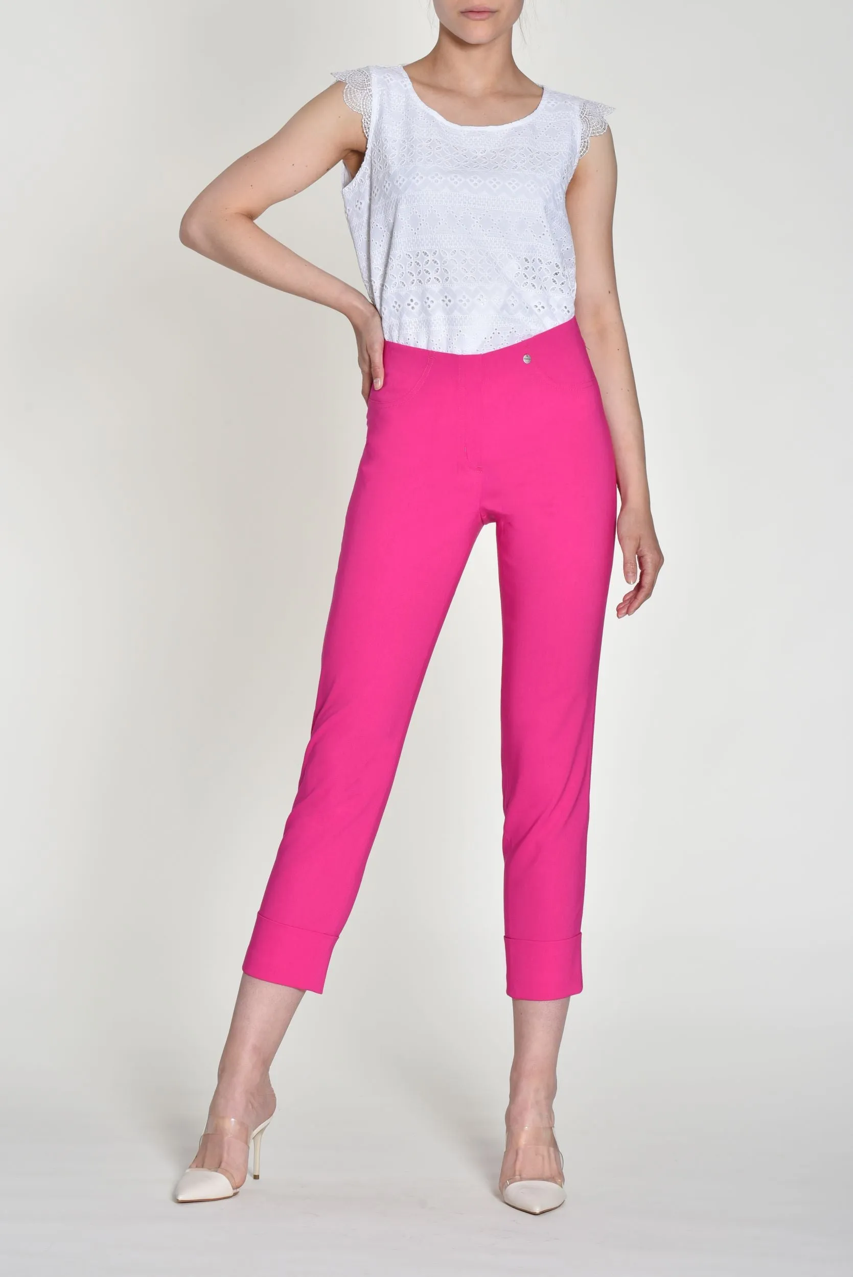 Robell BELLA 7/8 Length Stretch Trousers . All Colours