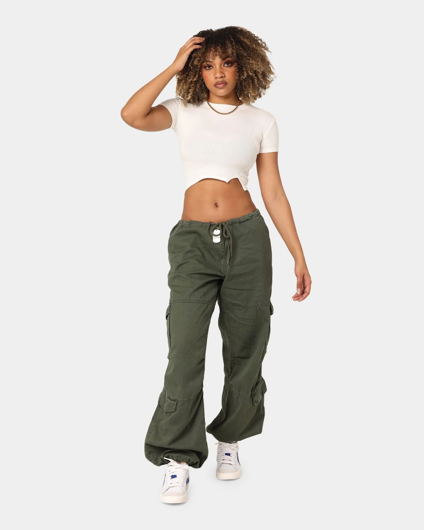 Rothco Women's Vintage Paratrooper Fatigue Cargo Pants Olive