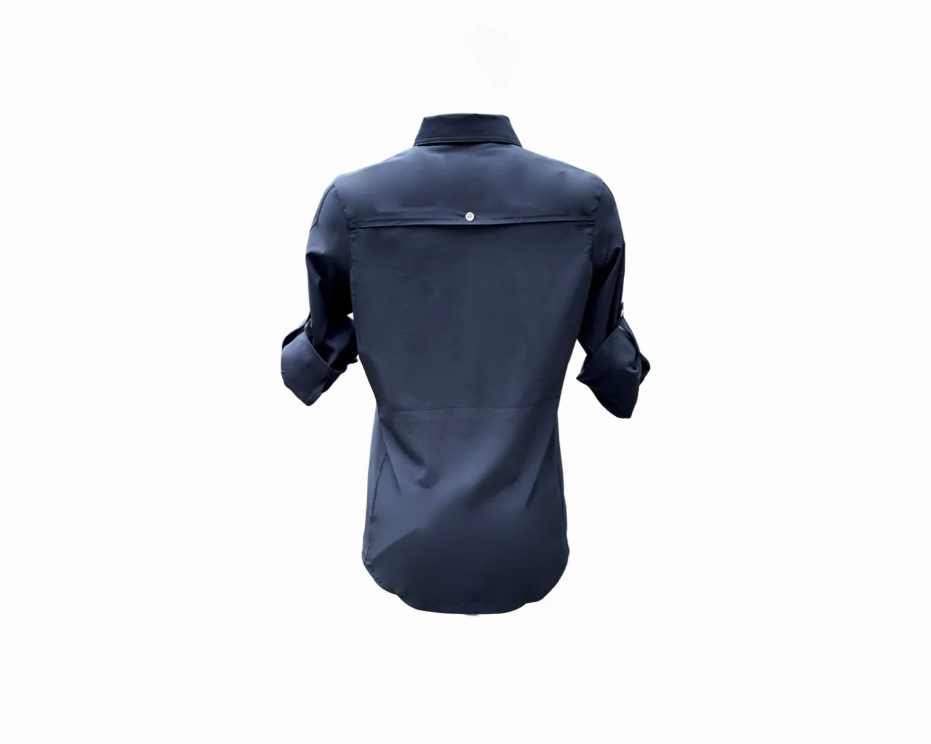 Safari Sun Shirt with UPF 50  Sun Protection- Classic Navy