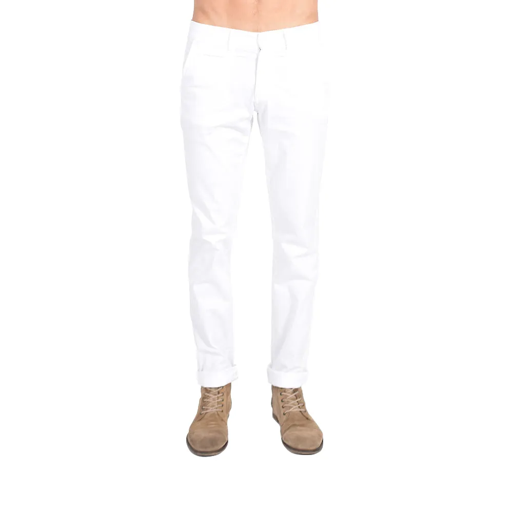 Slim Fit Chino Pants - White