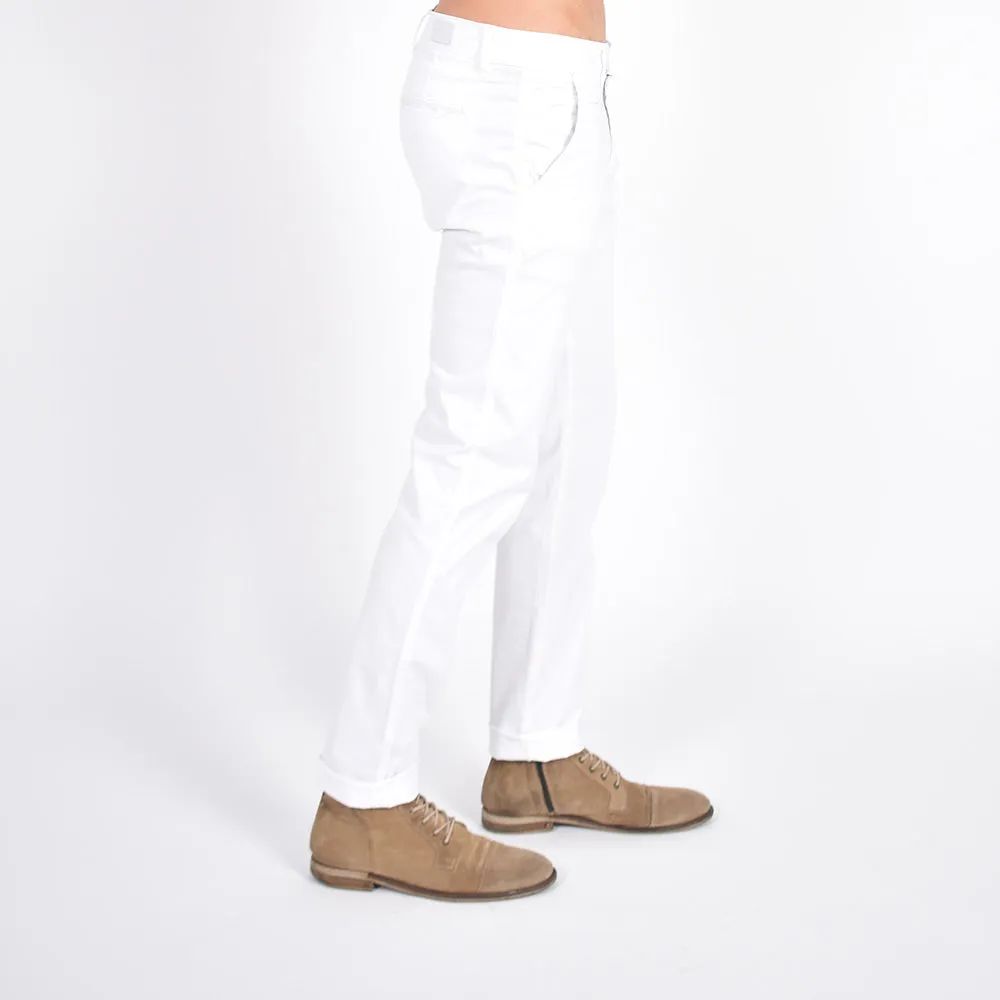 Slim Fit Chino Pants - White