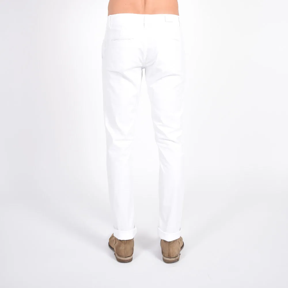 Slim Fit Chino Pants - White