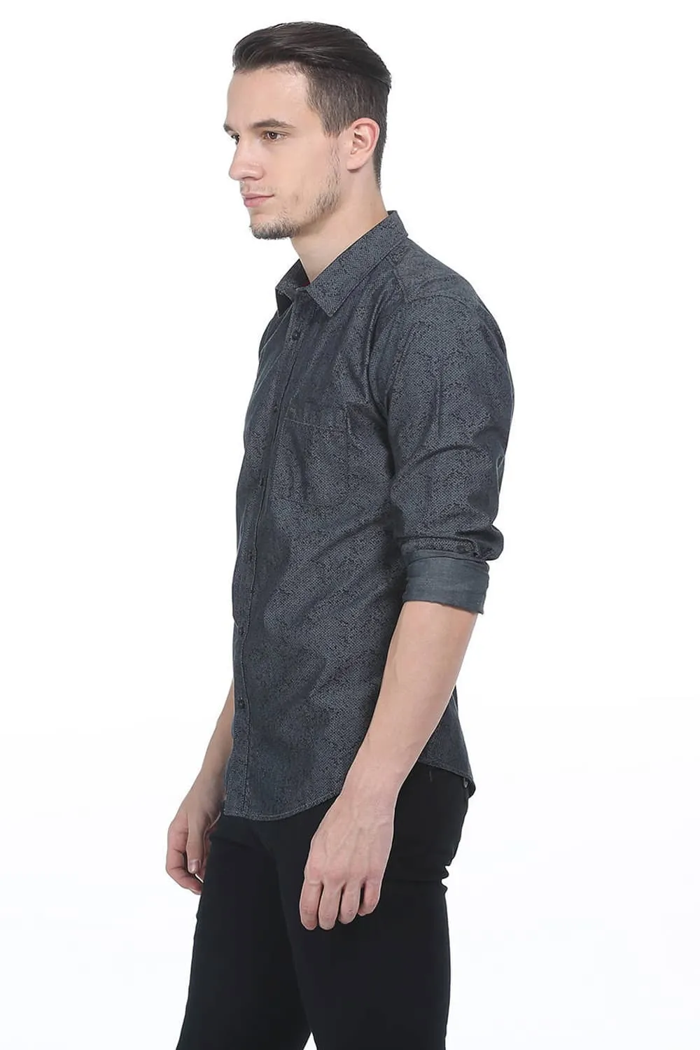 Slim Fit Printed Shirt