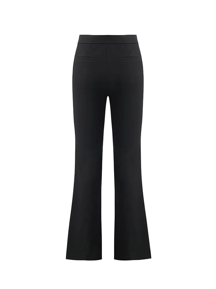 Slim Micro-Flared Women Pants