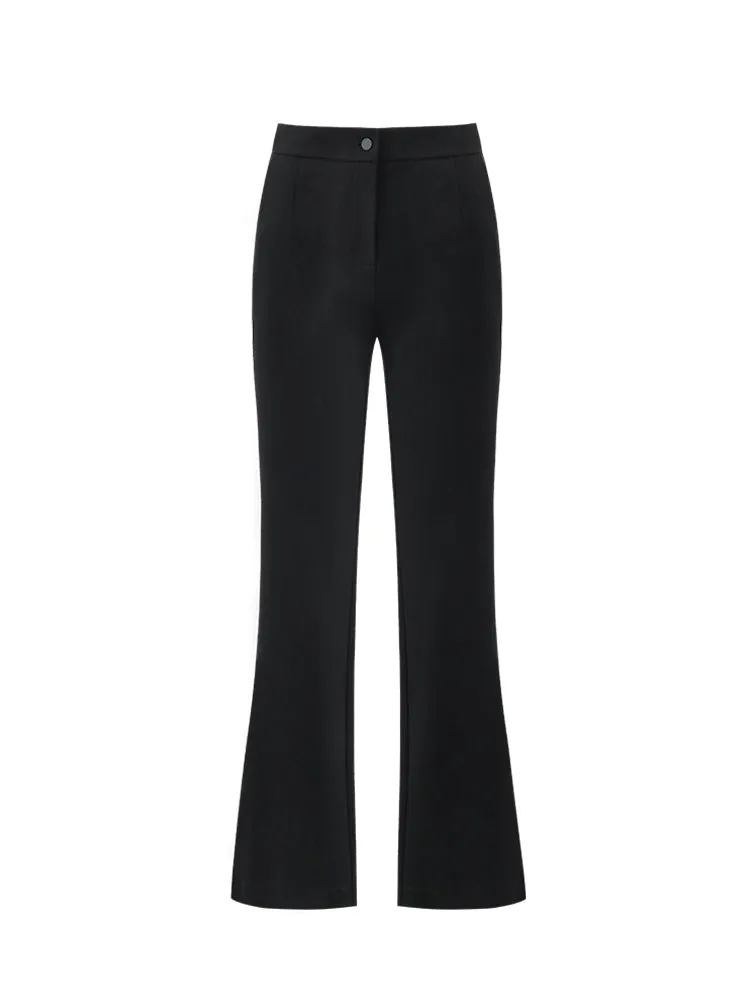 Slim Micro-Flared Women Pants