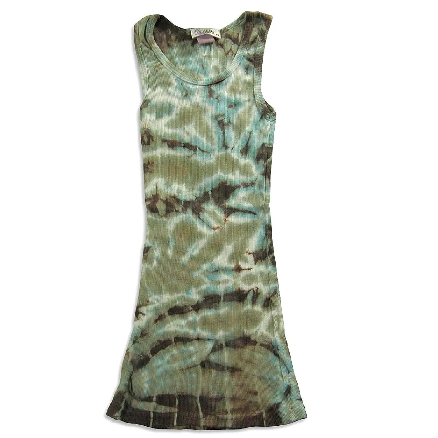 So Nikki - Big Girls' Tie Dyed Tank Tunic