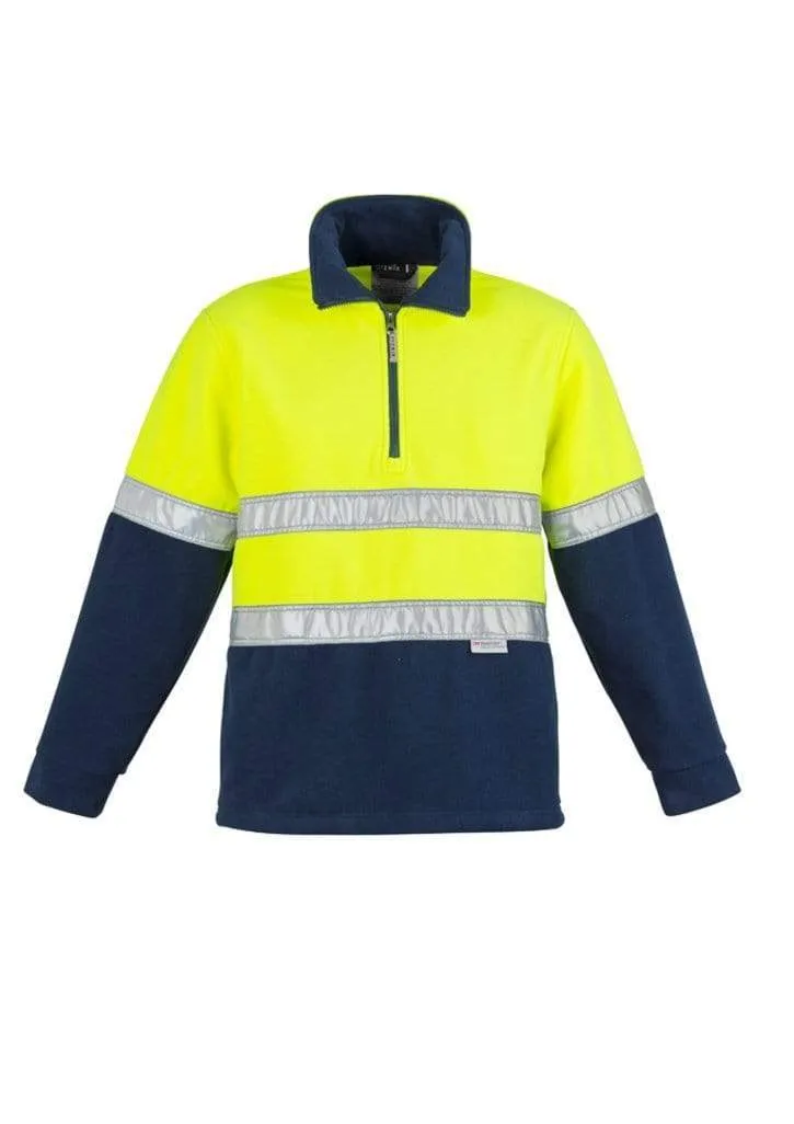 SYZMIK Men’s Hi-Vis Fleece Hoop Taped Jumper ZT461