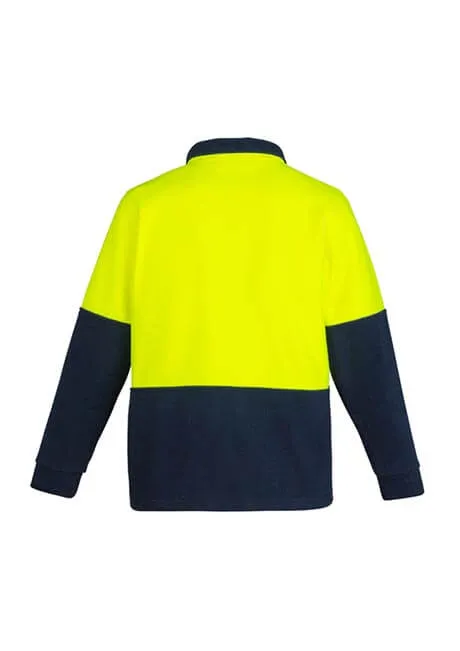 Syzmik Unisex Hi Vis Half Zip Polar Fleece Jumper (ZT460)