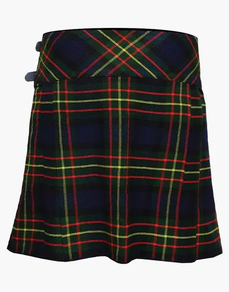 TARTAN SHORT KILT LADIES MACLEREN