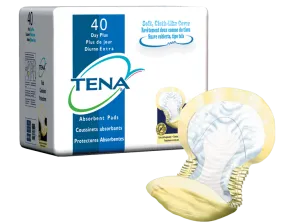 Tena 62618 Day Plus Pads, Yellow