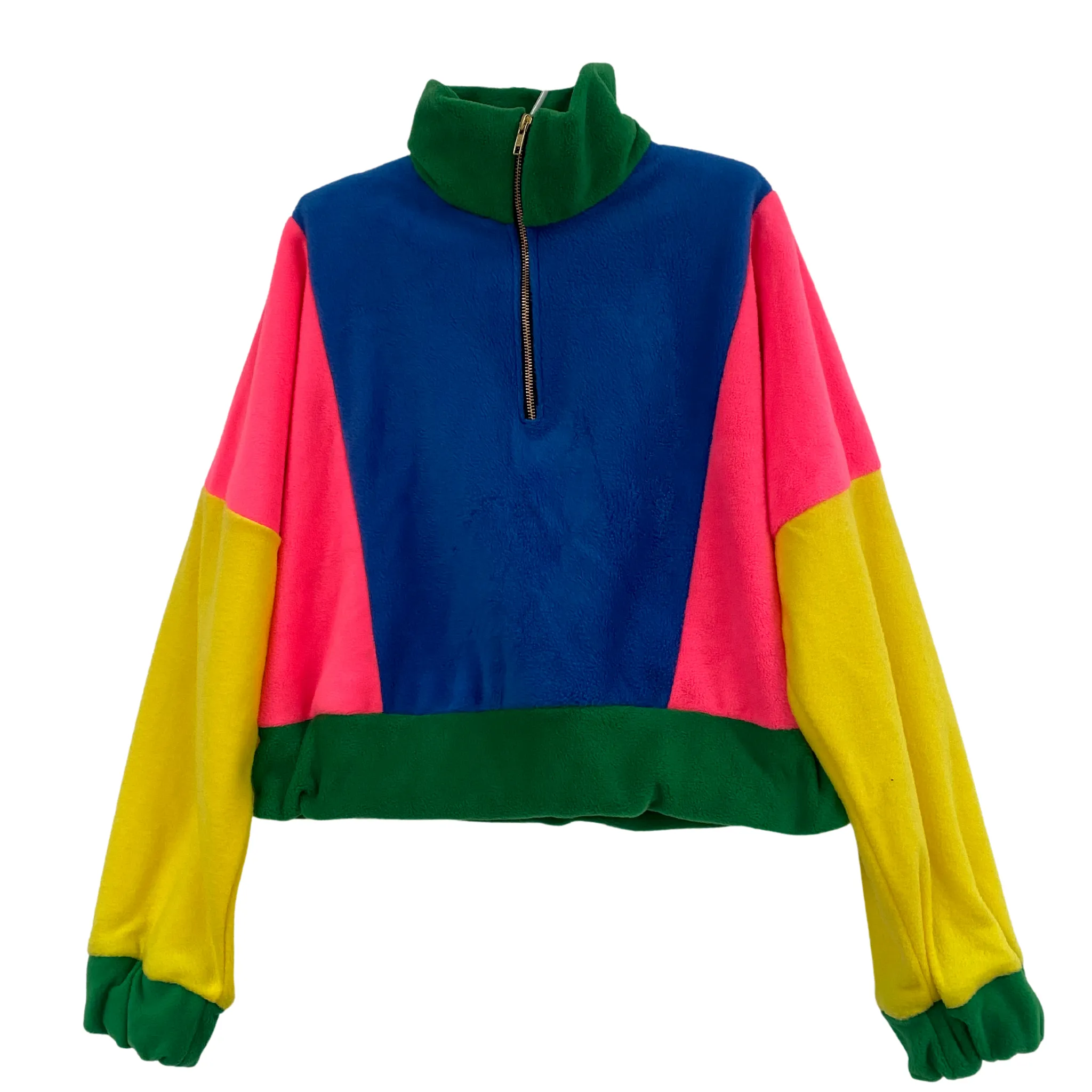 The Gatsby Half-Zip Fleece | Neon Brights