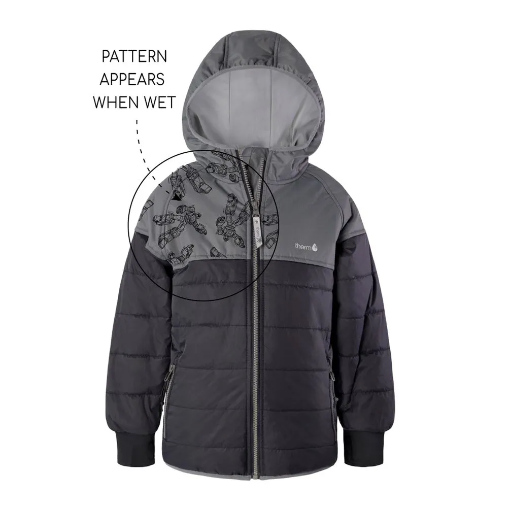 Therm Hydracloud Waterproof Fleece-Lined Puffer Jacket