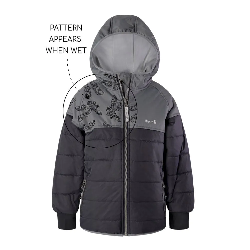 Therm Hydracloud Waterproof Fleece-Lined Puffer Jacket