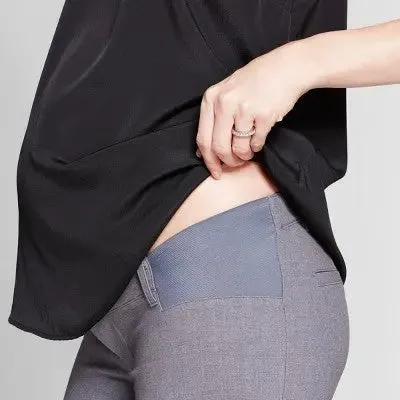 Under Belly Bootcut Maternity Trousers - Isabel Maternity by Ingrid & Isabel Heather Gray 16