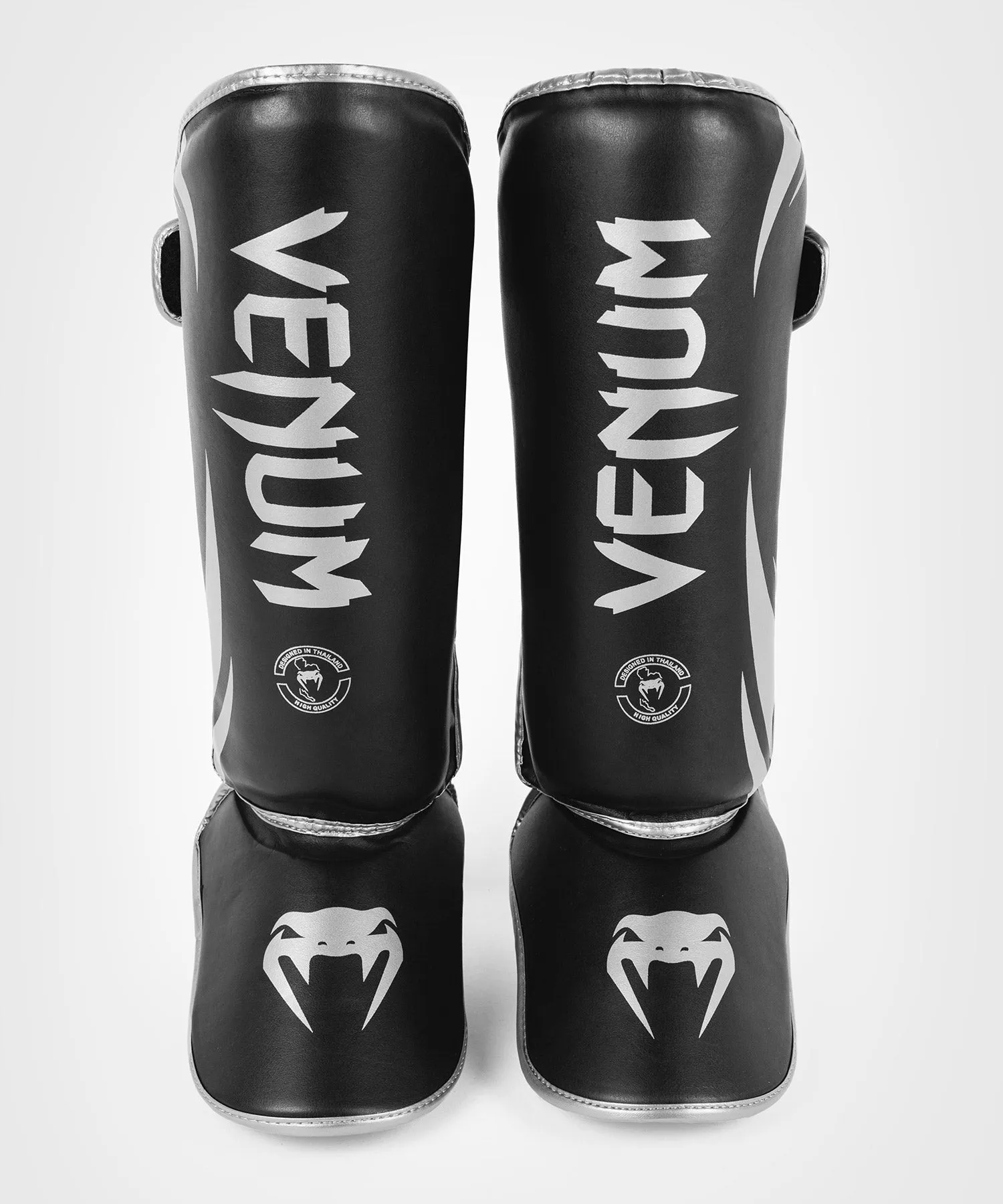 Venum Challenger Standup Shin Guards - Black/Silver