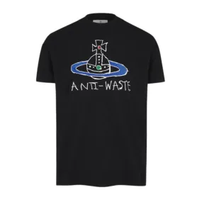 Vivienne Westwood Anti-Waste Classic Black T-Shirt