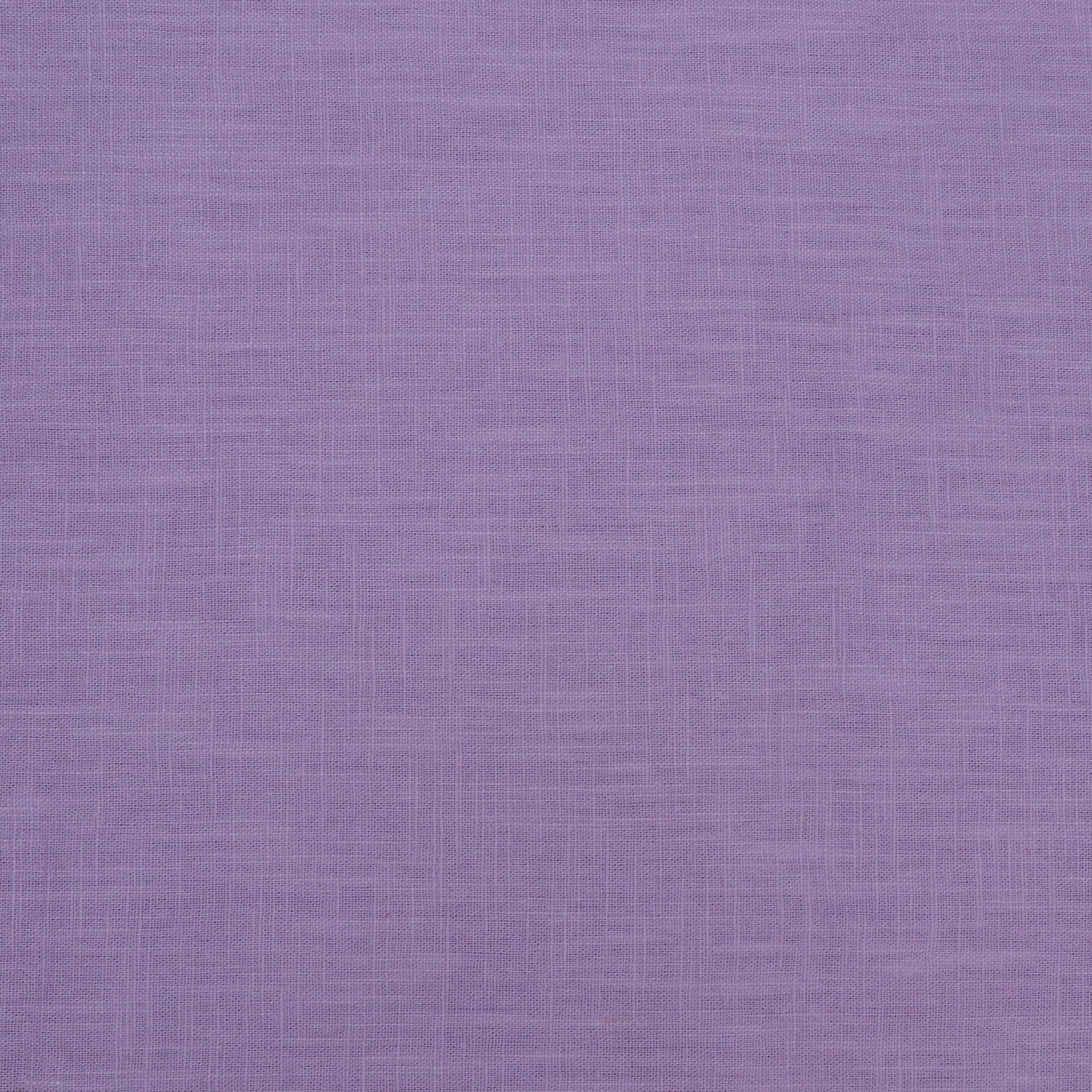 Washed Linen Cotton - Lilac Purple