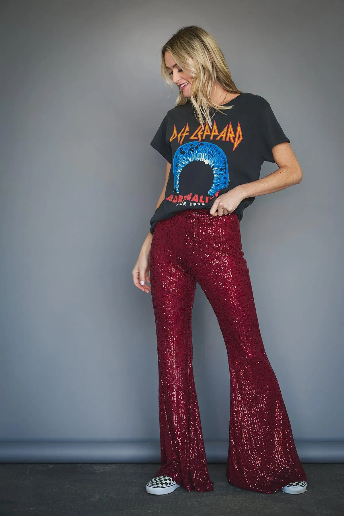 Wisteria Lane Sequin Pants