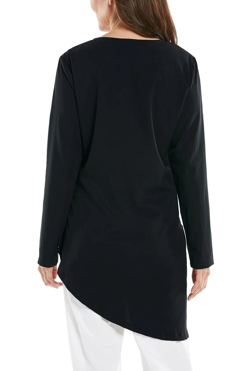 Women's Felanti Fashion Tunic Top  |  Black