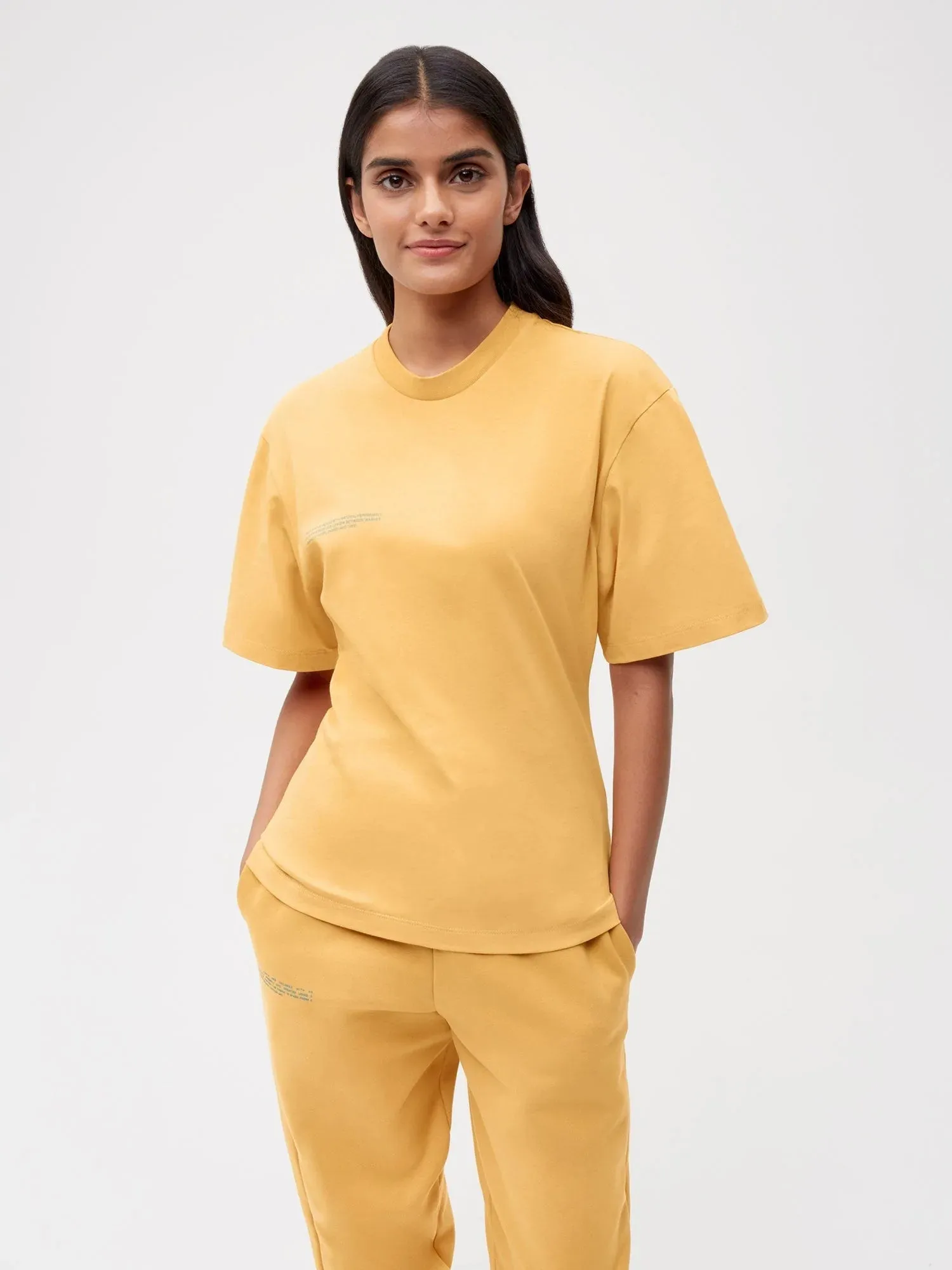 Women's Organic Cotton and PPRMINT™ Wide Sleeve T-shirt—marmalade