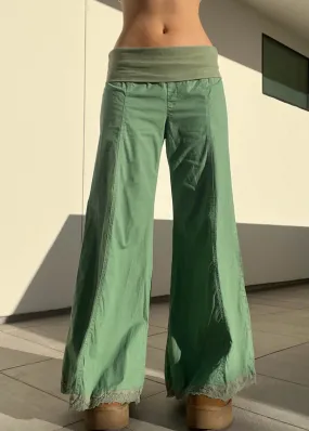 Y2k Green Super Flares (M)