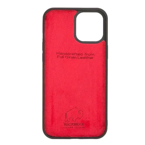 York iPhone 12 Mini Case, Burnished Red