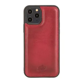 York iPhone 12 Mini Case, Burnished Red