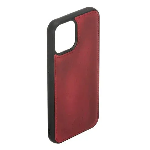 York iPhone 12 Mini Case, Burnished Red