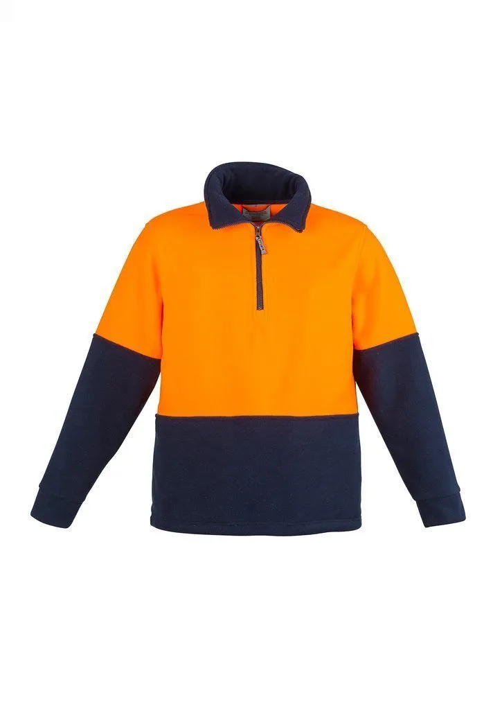 ZT460 Unisex Hi Vis Half Zip Fleece Jumper